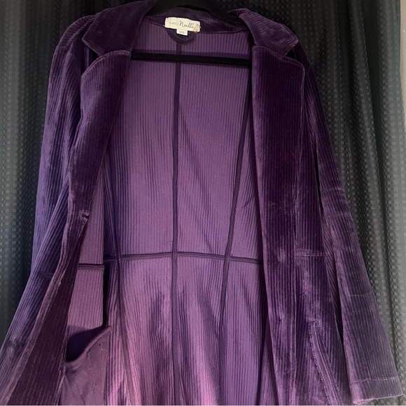 SIMPLY NOELLE Victorian Corduroy Lace Duster Coat | Large - Picture 9 of 15